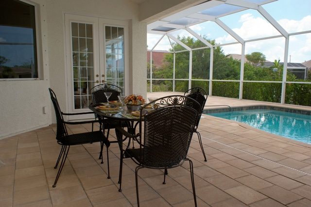 Patio Near Pool — Professional Builders in Brisbane, QLD