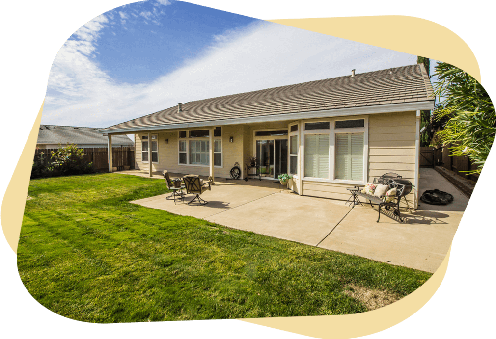 Rear Yard Concrete Patio — Professional Builders in Brisbane, QLD