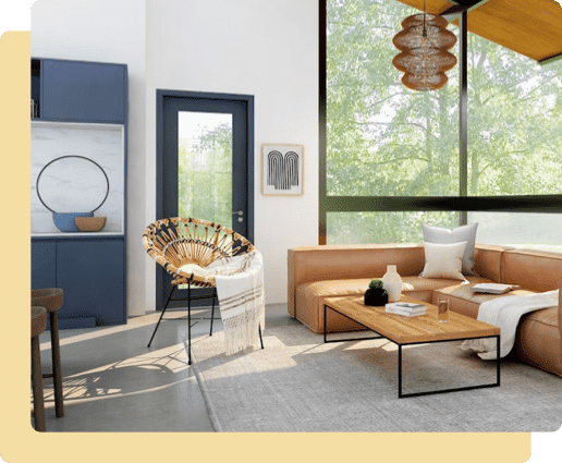 Cozy Living Room — Professional Builders in Brisbane, QLD